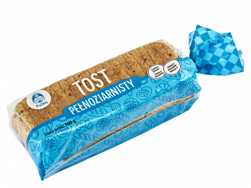Tost Pełnoziarnisty