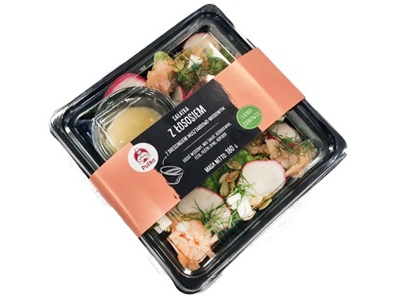 Sałatka z Łososiem 180 g