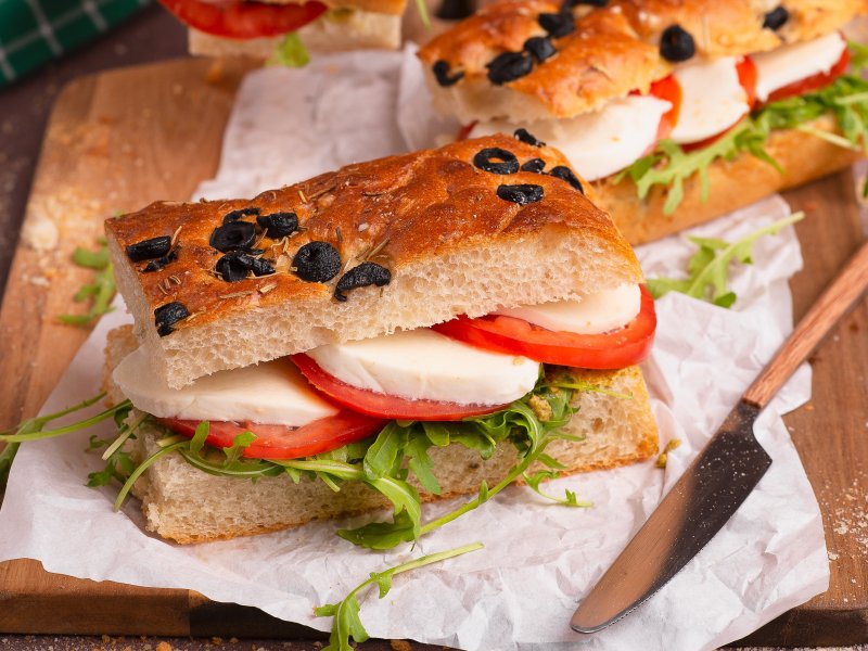 Focaccia z Mozzarellą 190 g