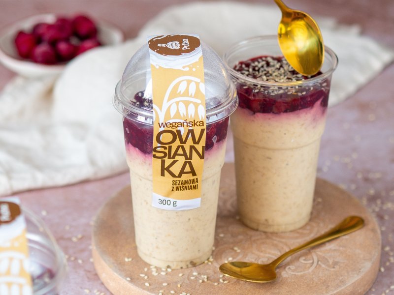 Owsianka Wegańska z Tahini i Wiśniami 300 g