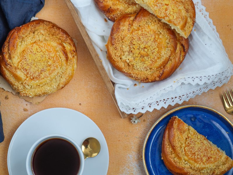 Drożdżówka z Morelą 120g