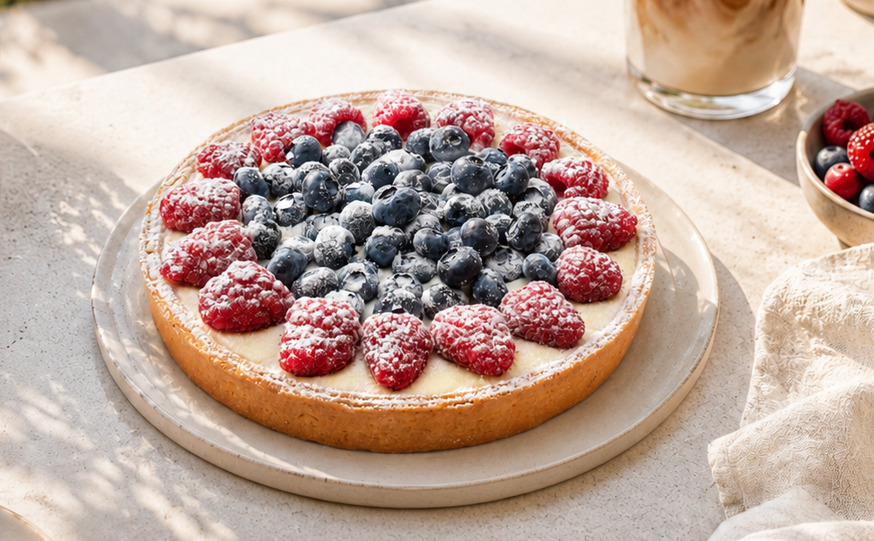 Tarta z Malinami i Borówkami 550 g