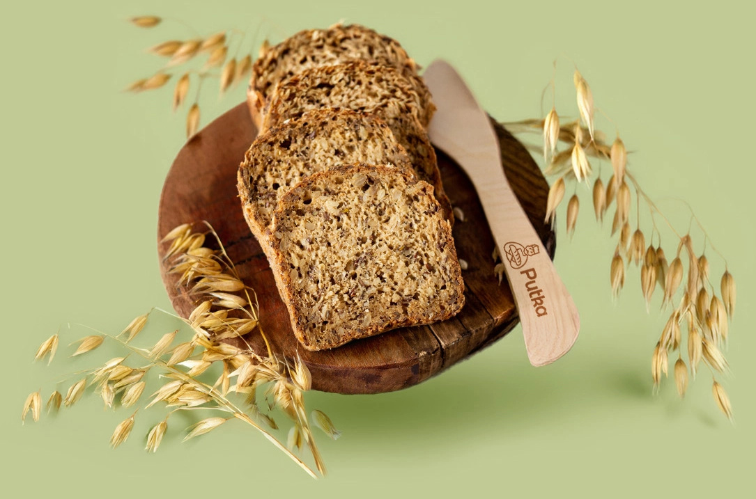 Putka Bez Glutenu. Prawdziwy smak pieczywa. W 100% bez glutenu.