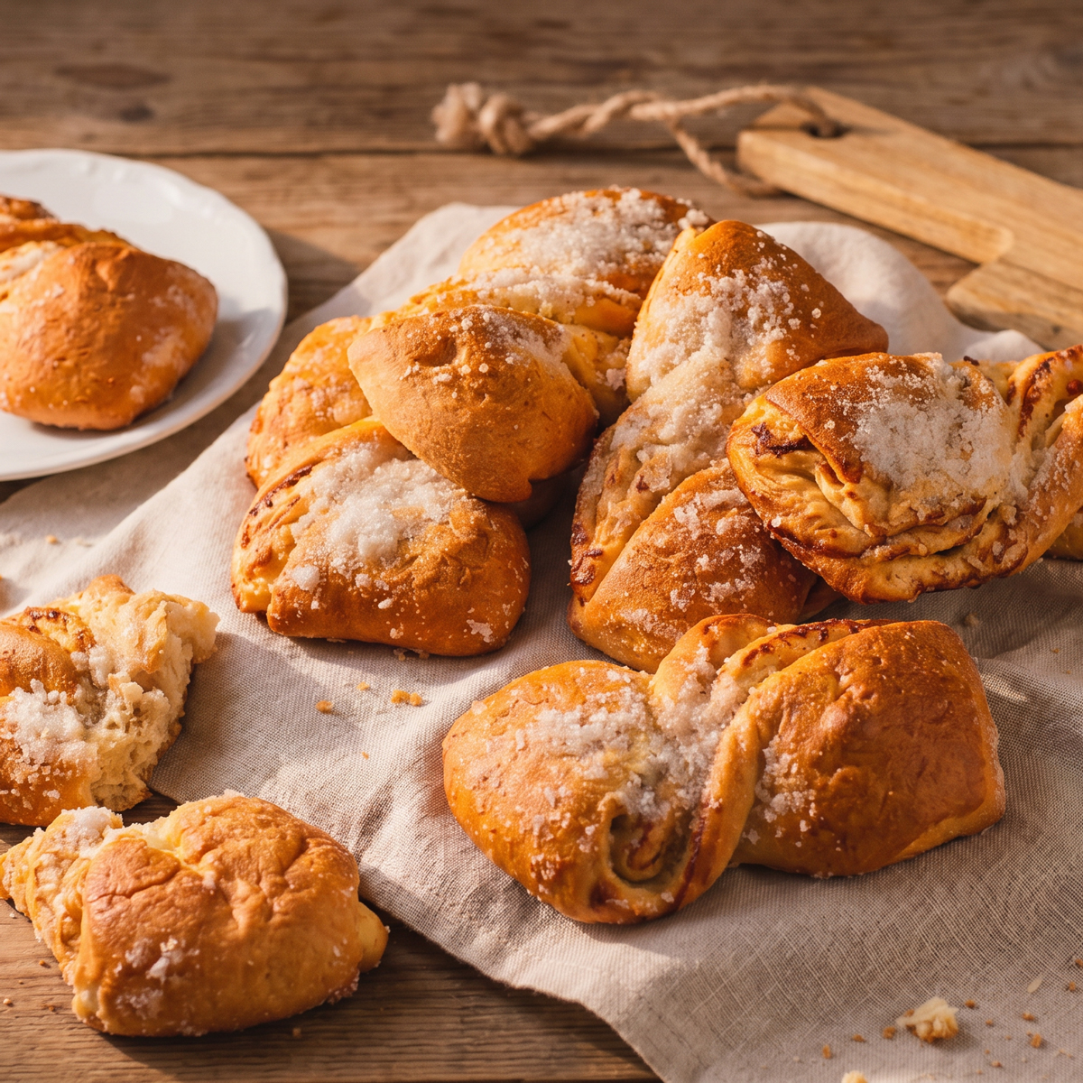 BEZGLUTENOWA Drożdżówka z Budyniem 100 g